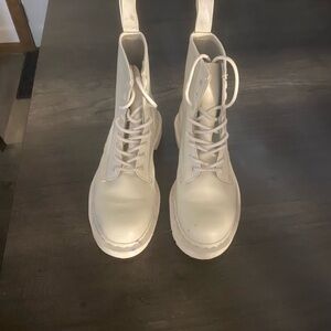 White Dr Martens
